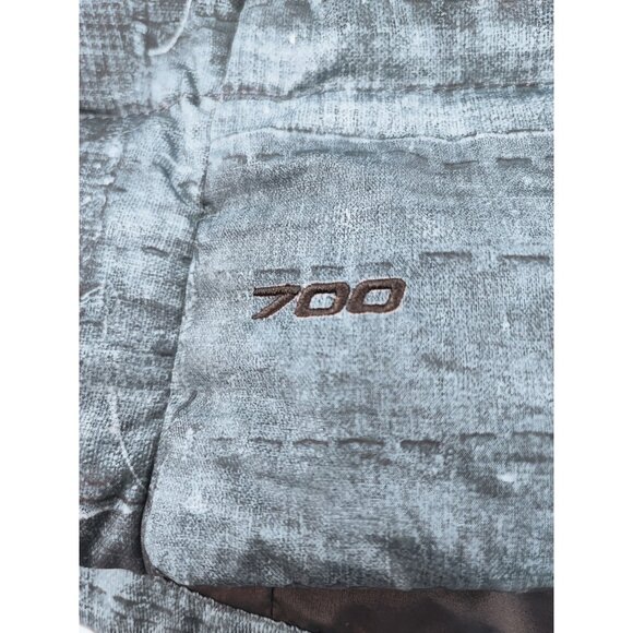 The North Face 700 Women's Blue Goose Down Full Zip Up Puffer Vest Size M - Picture 6 of 12